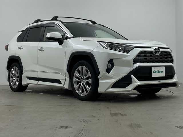 トヨタ ＲＡＶ４ G Zパッケージ 鹿児島県 2020(令2)年 6.3万km ホワイトパールクリスタルシャイン 純正9インチSDナビ【NSZT-Y68T】 /フルセグテレビ/CD/DVD/SD/FM/AM/Bluetooth/運転席メモリーパワーシート/パワーバックドア/電動パーキングブレーキ/オートホールド/D/Nシートヒーター/トヨタセーフティセンス/TRDフルエアロ/ブラインドスポットモニター/ステアスイッチ/テレビキャンセラー/前後コーナーセンサー/デジタルインナーミラー/スペアキー/オートハイビーム/フロアマット/ドアバイザー/デジタルインナーミラー/スペアキー/オートハイビーム/フロアマット/ドアバイザー/ドライブレコーダー
