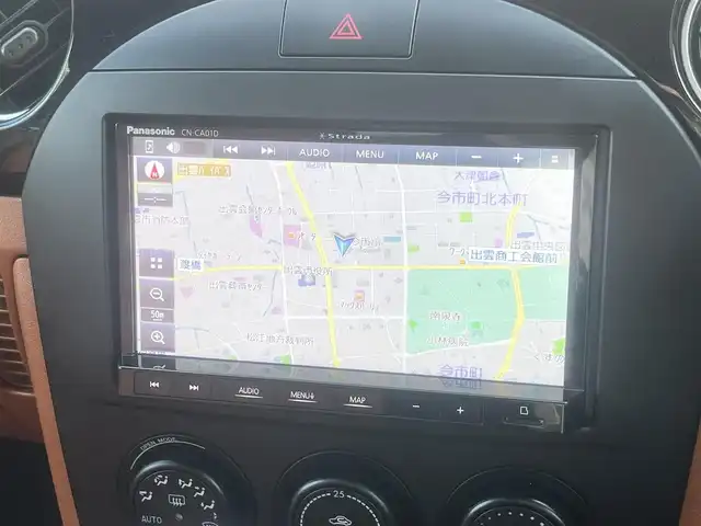 マツダ ロードスター VS 島根県 2006(平18)年 5.8万km マーブルホワイト 社外ストラーダナビ/フルセグTV/Bluetooth/ハードトップ/パドルシフト/タンレザーシート/前席シートヒーター/スマートキー/純正16インチアルミホイール/純正フロアマット