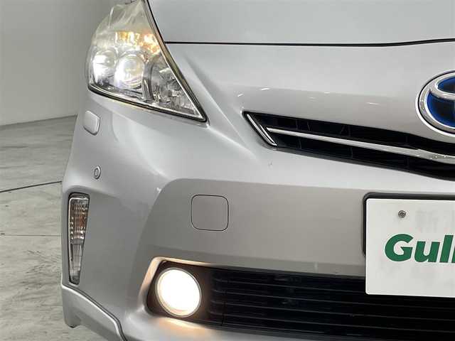 トヨタ プリウス α S ツーリングセレクション 福岡県 2014(平26)年 6.9万km シルバーM 純正８型ナビ（ＢＴ，フルセグＴＶ）　/バックカメラ　/ビルトインＥＴＣ　/３６０°ドライブレコーダー　/純正コーナーセンサー（ボイスタイプ）　/アイドリングストップ　/純正フロアマット　/純正１７インチＡＷ　/ＬＥＤ