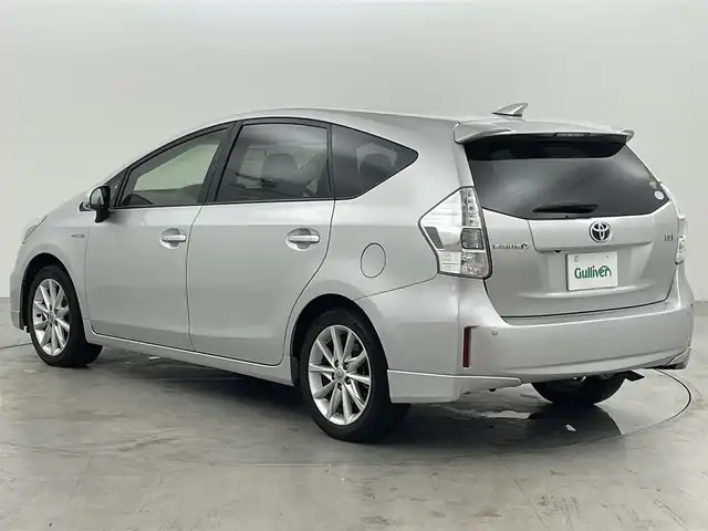 トヨタ プリウス α S ツーリングセレクション 福岡県 2014(平26)年 6.9万km シルバーM 純正８型ナビ（ＢＴ，フルセグＴＶ）　/バックカメラ　/ビルトインＥＴＣ　/３６０°ドライブレコーダー　/純正コーナーセンサー（ボイスタイプ）　/アイドリングストップ　/純正フロアマット　/純正１７インチＡＷ　/ＬＥＤ