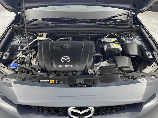 マツダ ＭＸ－３０ 栃木県 2022(令4)年 2.3万km ポリメタルグレーM 純正SDナビ/　Bluetooth/フルセグTV/USB/HDMI/i-ACTIVSENSE/　スマート・ブレーキ・サポート/　誤発進抑制/　レーンキープアシスト/　ブラインド・スポット・モニタリング/　レーダークルーズコントロール/　全周囲モニター/　ドライバー・モニタリング/　オートハイビーム/前後ドライブレコーダー/ビルトインETC/LEDヘッドライト/リアシート観音開きドア/ハーフレザーシート(グレー×ホワイト コンビネーション)/シートヒーター(D/N席)/電動パーキングブレーキ(HOLDスイッチ付)/純正フロアマット/純正18インチアルミホイール/サイド+カーテンエアバッグ/スマートキー×2本