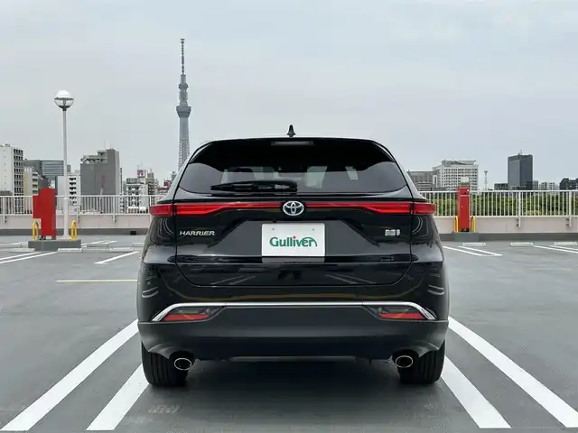 トヨタ ハリアー ハイブリッド G 東京都 2021(令3)年 4.1万km プレシャスブラックパール 純正ナビ/フルセグTV/プッシュスタート/トヨタセーフティセンス/バックカメラ/電動パーキングブレーキ/D席パワーシート/デジタルインナーミラー/ハーフレザー/電動リアゲート/ETC/ステアリングスイッチ/純正18インチホイール
