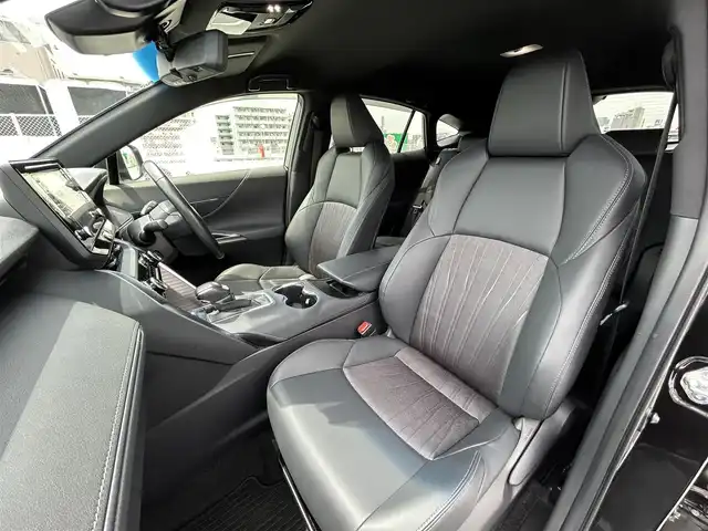 トヨタ ハリアー ハイブリッド G 東京都 2021(令3)年 4.1万km プレシャスブラックパール 純正ナビ/フルセグTV/プッシュスタート/トヨタセーフティセンス/バックカメラ/電動パーキングブレーキ/D席パワーシート/デジタルインナーミラー/ハーフレザー/電動リアゲート/ETC/ステアリングスイッチ/純正18インチホイール