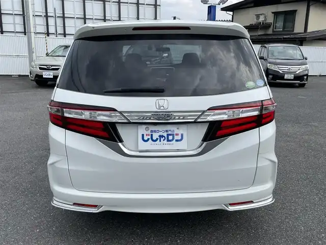 ホンダ オデッセイ アブソルート EX 山形県 2013(平25)年 11.9万km ホワイトオーキッドパール (株)IDOMが運営する【じしゃロン山形店】の自社ローン専用車両になります。/こちらは現金またはオートローンご利用時の価格です。/自社ローンご希望の方は別途その旨お申付け下さい。/メモリナビ/クルーズコントロール/ビルトインETC/D/N席シートヒーター/両側パワースライドドア/フリップダウンモニター/バックカメラ/アイドリングストップ/オットマン
