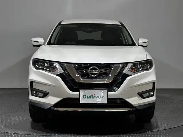 日産 エクストレイル 20Xi 愛媛県 2018(平30)年 6.6万km ブリリアントホワイトパール ・９型ナビ/・（フルセグＴＶ・ＢＴ・ＣＤ・ＤＶＤ・ＦＭ・ＡＭ・ＳＤ・ＵＳＢ・ＡＵＸ）/・全方位カメラ　/・前方ドラレコ　/・ＥＴＣ　/・デジタルインナーミラー　/・プロパイロット　/・レーダークルーズコントロール/・レーンキープアシスト/・パワーバックドア