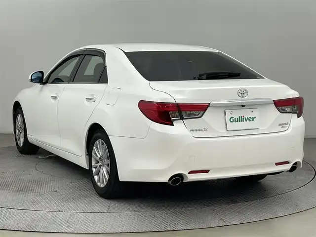 トヨタ マークＸ 250G Four 道央・札幌 2016(平28)年 2.8万km ホワイトパールクリスタルシャイン ・4WD/・寒冷地仕様/・社外ナビ/・フルセグ/BT/CD/DVD/・バックカメラ/・パワーシート/・プッシュスタート/・スマートキー/・オートエアコン/・オートライト/・横滑り防止装置/・ミラーヒーター
