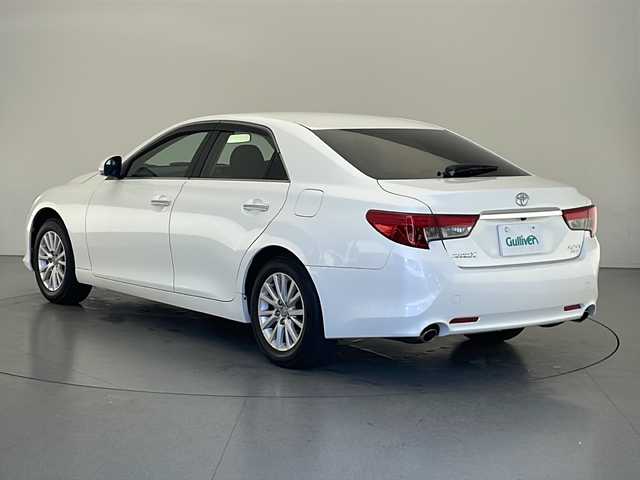 トヨタ マークＸ 250G Four 長野県 2016(平28)年 2.8万km ホワイトパールクリスタルシャイン 4WD/社外ナビ/フルセグTV/バックカメラ/DVD再生機能有り/MTモード付AT/横滑り防止装置/D席パワーシート/電動リアゲート/ドアバイザー/純正フロアマット/純正夏タイヤ/カーテンエアバック/オートライト/フォグランプ/LEDヘッドライト/スマートキー/スペアキー1本/ドアバイザー