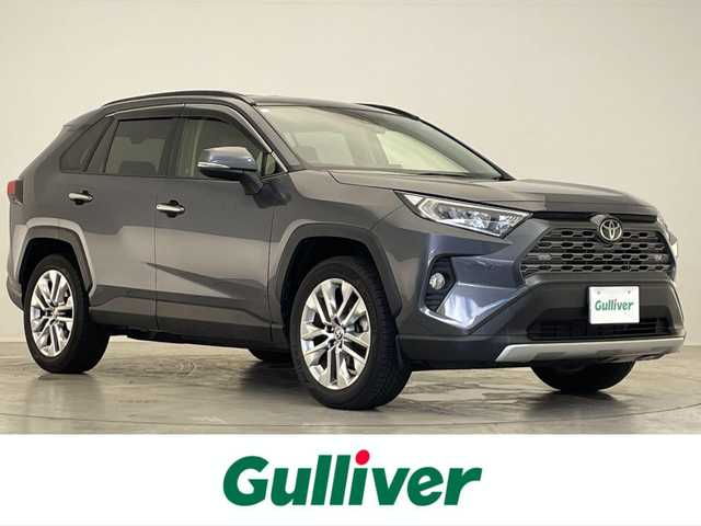 トヨタ ＲＡＶ４ G Zパッケージ 滋賀県 2020(令2)年 2.8万km グレーメタリック 禁煙車/社外９型ナビ（ＣＤ／Ｂｌｕｅｔｏｏｔｈ／フルセグ／ＵＳＢ／ＳＤ）/トヨタセーフティセンス/前ドラレコ/デジタルインナーミラー/合皮レザーシート/シートヒーター/ステアリングヒーター/パワーバックドア/運転席パワーシート/LEDヘッドライト/ＥＴＣ/前後コーナーセンサー