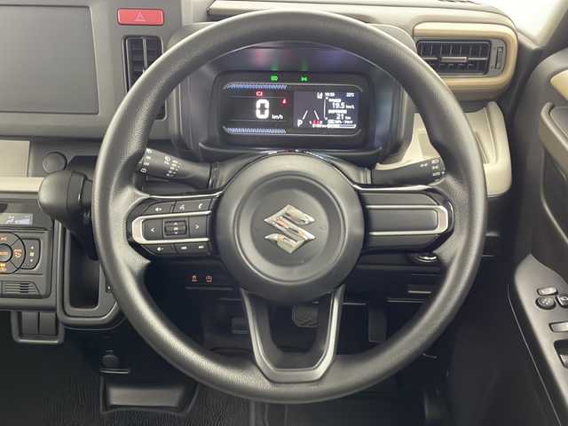 スズキ スペーシア HYBRID G 宮崎県 2023(令5)年 0.9万km 茶 SUZUKI Safety Support/〇デュアルセンサーブレーキサポートII/〇低速時ブレーキサポート（前進・後退）/〇車線逸脱警報機能/〇車線逸脱抑制機能/〇標識認識機能/〇オートマチックハイビーム/〇コーナーセンサー/〇発進お知ら機能/両側スライドドア/LEDヘッドライト/アイドリングストップ/スマートキー×２/純正フロアマット