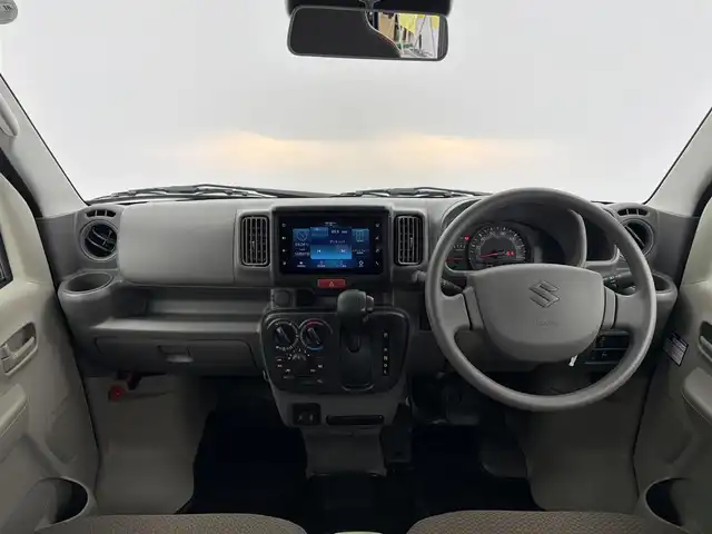 スズキ エブリイ PA リミテッド 愛知県 2024(令6)年 0.1万km デニムブルーメタリック ワンオーナー/純正ディスプレイオーディオ/・Bluetooth/・Applecarplay/・AM/FM/スズキセーフティーサポート/パーキングソナー/AUTOライト/ETC/純正ルーフキャリア積み込み