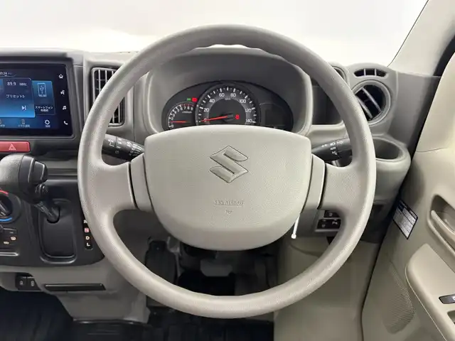 スズキ エブリイ PA リミテッド 愛知県 2024(令6)年 0.1万km デニムブルーメタリック ワンオーナー/純正ディスプレイオーディオ/・Bluetooth/・Applecarplay/・AM/FM/スズキセーフティーサポート/パーキングソナー/AUTOライト/ETC/純正ルーフキャリア積み込み
