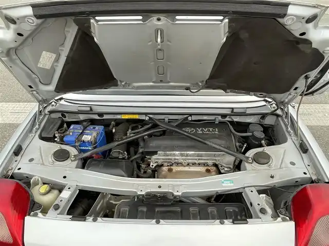 トヨタ ＭＲ－Ｓ S エディション 群馬県 2002(平14)年 4.4万km シルバーM 純正メモリナビ/　　ワンセグ/CD/DVD/AM/FM/ハードトップ（幌あり）/フジツボマフラー/マニュアルエアコン/HIDヘッドライト/フォグランプ/金属調シフトノブ/アルミペダル/本革巻きステアリング/純正15AW/純正フロアマット