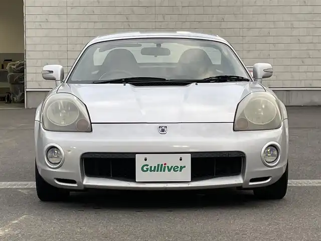 トヨタ ＭＲ－Ｓ S エディション 群馬県 2002(平14)年 4.4万km シルバーM 純正メモリナビ/　　ワンセグ/CD/DVD/AM/FM/ハードトップ（幌あり）/フジツボマフラー/マニュアルエアコン/HIDヘッドライト/フォグランプ/金属調シフトノブ/アルミペダル/本革巻きステアリング/純正15AW/純正フロアマット