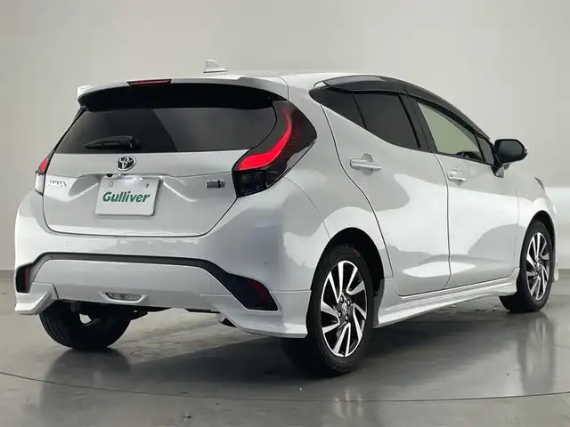 トヨタ アクア Z 愛知県 2022(令4)年 2.6万km プラチナホワイトパールマイカ 純正１０型DA　ＢＳＭ　セーフティセンス　モデリスタエアロ　禁煙　フルセグTV　衝突軽減　ｎａｎｏｅＸ　ステアリングヒーター　黒ハーフレザー　パワーシート　ＬＥＤライト　コーナーセンサー　ドラレコ　ミラキャスト　USB　Bluetooth　シートヒーター　ETC　AC100V電源