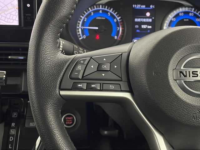 日産 ルークス HWS Gターボ アーバンクロム プロパイロットED 栃木県 2022(令4)年 1.6万km ブラック ワンオーナー/純正メモリナビ/・FM/AM/Bluetooth/・フルセグテレビ/ドライブレコーダー/バックカメラ/全周囲カメラ/衝突軽減ブレーキ/クルーズコントロール/革巻きステアリング/ステアリングリモコン/電動パーキングブレーキ/両側パワースライドドア/前後コーナーセンサー/LEDヘッドライト/オートライト/オートエアコン/スマートキー×2/プッシュスタートボタン/純正15インチアルミホイール/純正フロアマット/取扱説明書/保証書