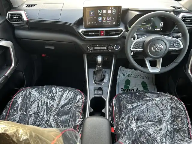 トヨタ ライズ Z 静岡県 2025(令7)年 0.1千km ブラックマイカメタリック 純正ディスプレイオーディオ/フルセグ/BT/バックカメラ/プリクラッシュセーフティ/レーンキープアシスト/ブラインドスポットモニター/前後コーナーセンサー/ステアリングスイッチ/LEDライト/LEDフォグ/前席シートヒーター/純正フロアマット/純正ドアバイザー/スマートキー×2/保証書/取扱説明書/オーディオ取扱説明書