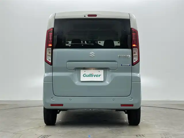 スズキ スペーシア HYBRID X 岡山県 2023(令5)年 1.6万km オフブルーメタリック/ソフトベージュメタリック 純正９インチナビ/【Bluetooth/フルセグTV/Carplay/USB接続】/全方位モニター/前席シートヒーター/両側パワースライドドア/衝突軽減ブレーキ/追従型クルーズコントロール/ビルトインＥＴＣ２．０/ＬＥＤヘッドライト/オートハイビーム/コーナーセンサー（前後）/社外ドライブレコーダー（前）/ドアバイザー/リアサーキュレーター/純正フロアマット/スマートキー×2/新車保証書/取扱説明書