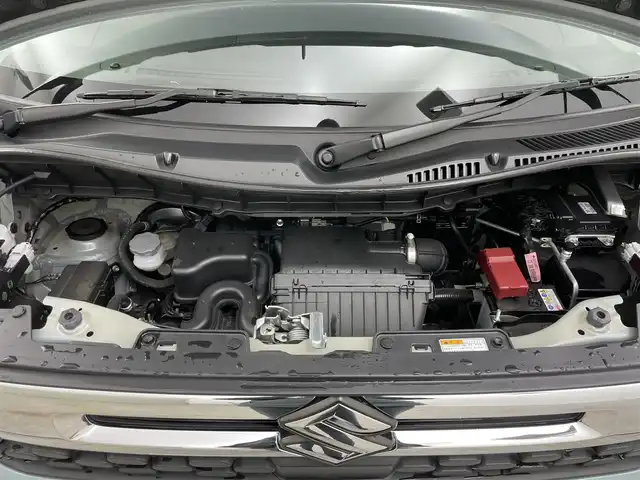 スズキ スペーシア HYBRID X 岡山県 2023(令5)年 1.6万km オフブルーメタリック/ソフトベージュメタリック 純正９インチナビ/【Bluetooth/フルセグTV/Carplay/USB接続】/全方位モニター/前席シートヒーター/両側パワースライドドア/衝突軽減ブレーキ/追従型クルーズコントロール/ビルトインＥＴＣ２．０/ＬＥＤヘッドライト/オートハイビーム/コーナーセンサー（前後）/社外ドライブレコーダー（前）/ドアバイザー/リアサーキュレーター/純正フロアマット/スマートキー×2/新車保証書/取扱説明書