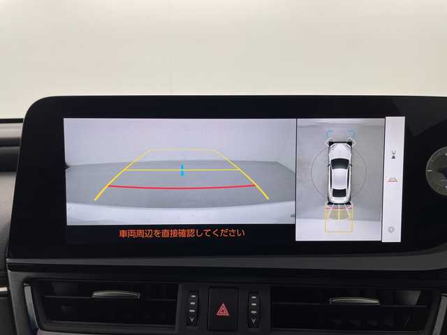 レクサス ＥＳ 300h グレイスフルエスコート 群馬県 2022(令4)年 12.4万km ソニッククォーツ 純正12.3型ナビ　全周囲カメラ　電子ミラー　純正18インチスパッタリング塗装ホイール　本革巻きステアリング　クリムゾン＆ブラック本革シート　ETC2.0　ドラレコ　レクサスセーフティシステム＋　禁煙