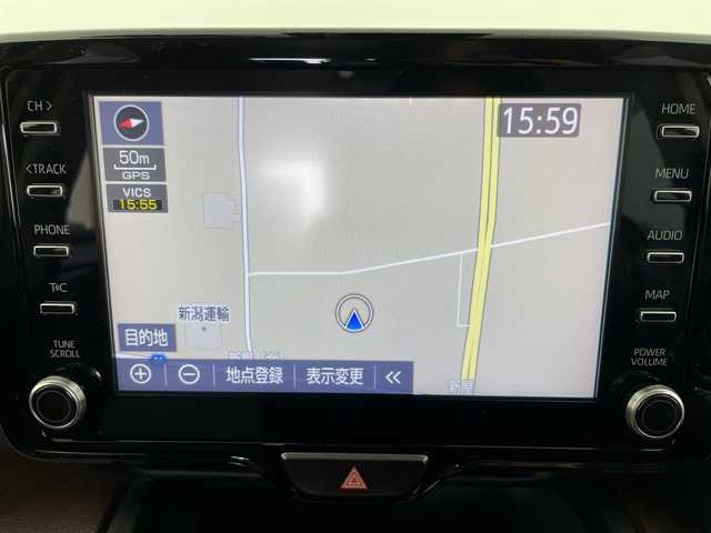 トヨタ ヤリスクロス Z 富山県 2021(令3)年 2.2万km ブラックマイカ/ホワイトパールクリスタルシャイン 2トーン 純正8型ディスプレイオーディオ（TV/AM/FM/BT/USB）/バックカメラ/ドライブレコーダー/ビルトインETC/ハーフレザーシート/D席パワーシート/D/N席シートヒーター/衝突被害軽減システム/レーダークルーズコントロール/レーンキープアシスト/コーナーセンサー/ブラインドスポットモニター/横滑り防止装置/オートLEDライト/オートマチックハイビーム/純正アルミホイール/純正フロアマット/オートホールド付電子パーキング/革巻きステアリング/ステアリングスイッチ/スマートキー