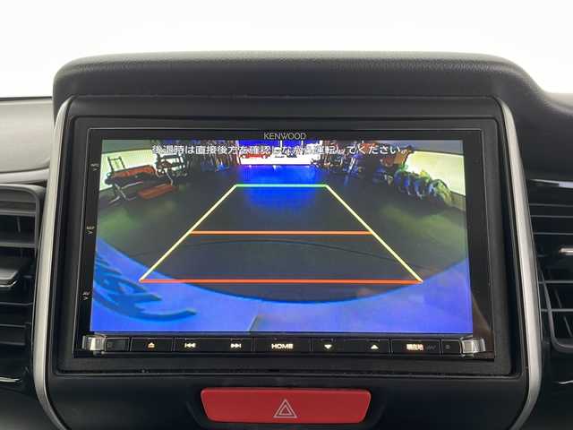 ホンダ Ｎ ＢＯＸ 長野県 2017(平29)年 6.6万km プレミアムホワイトパールⅡ 社外ナビ（AM/FM/TV/CD/BT)/ターボ車/ローダウン/純正サスペンション/テレビキャンセラー/エンジンスターター/純正アルミホイール×４/ビルトインETC/クルーズコントロール/両側パワースライドドア/パドルシフト/オートライト/スペアキー×１/LEDヘッドライト/LEDルームランプ/スマートキー/プッシュスタート/バックカメラ/ステアリングスイッチ