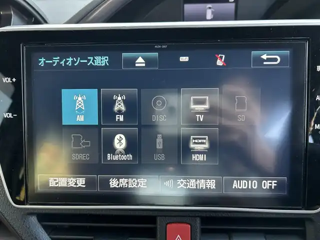 トヨタ エスクァイア Gi プレミアムパッケージ 宮城県 2018(平30)年 6.7万km ブラック 登録時走行距離67032Km/純正ナビ/・フルセグTV/・Bluetooth/モデリスタ/フリップダウンモニター/シートヒーター/ステアリングヒーター/衝突軽減ブレーキ/クルーズコントロール/両側パワースライドドア/スマートキー/レーンキープ/ドライブレコーダー/純正アルミホイール/ETC/LEDヘッドライト