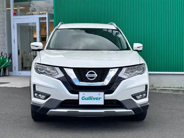 日産 エクストレイル 20X 宮城県 2017(平29)年 3.5万km ブリリアントホワイトパール プロパイロットセット/・プロパイロット/・インテリジェントLI（車線逸脱防止支援システム）/・BSW（後側方車両検知警報）/・RCTA（後退時車両検知警報）/・電動パーキングブレーキ/・オートブレーキホールド/・インテリジェントオートライト/・ハイビームアシスト/インテリジェントアラウンドビューモニター/+インテリジェントルームミラー/全席クイックコンフォートヒーター付シート+PTC素子ヒーター/LEDヘッドランプ&フォグランプ/+インテリジェントオートライトシステム+ルーフレール/＝＝＝/エマージェンシーブレーキ/車線逸脱警報/コーナーセンサー/純正9インチナビ（MM517D-L）/・CD/DVD/・Bluetooth/・フルセグTV/ビルトインETC/ドライブレコーダー/電動リアゲート/革巻きステアリング/ステアリングスイッチ/スマートキー＆プッシュスタート/電動格納ミラー/純正18インチAW/純正フロアマット/純正ドアバイザー/Wエアバッグ