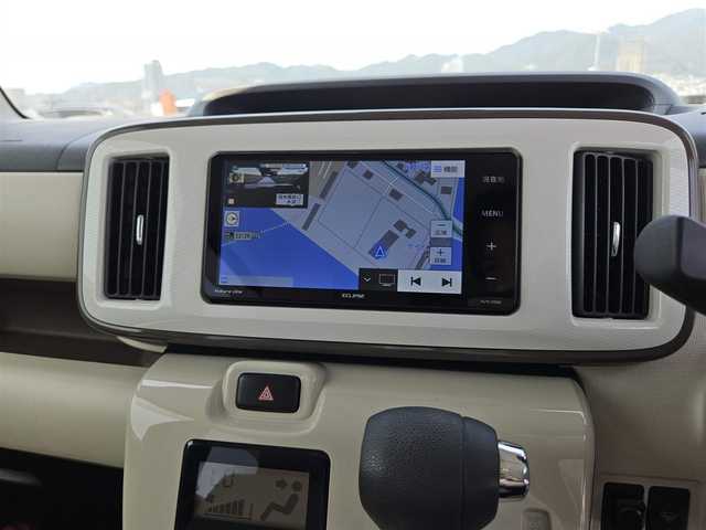 ダイハツ ムーヴ キャンバス G メイクアップ SA Ⅲ 富山県 2018(平30)年 2.9万km ブラックマイカメタリック 〇社外ナビ/〇フルセグTV/〇バックカメラ/〇パノラマモニター/〇パワースライドドア（両側）/〇ETC/〇スマートアシスト3/・衝突回避支援ブレーキ機能/・衝突警報機能/。車線逸脱警報機能/・誤発進抑制制御機能/・先行車発進お知らせ機能/・オートハイビーム/〇LEDヘッドランプ/〇オートライト/〇オートエアコン/〇純正14インチフルホイールキャップ/〇シートヒーター/〇キーフリーシステム/〇禁煙車