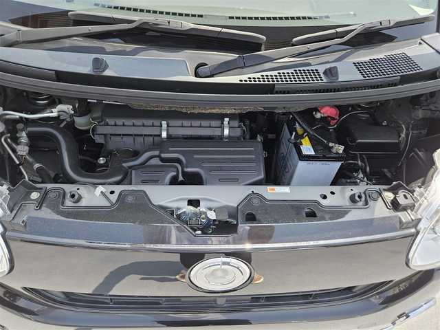 ダイハツ ムーヴ キャンバス G メイクアップ SA Ⅲ 富山県 2018(平30)年 2.9万km ブラックマイカメタリック 〇社外ナビ/〇フルセグTV/〇バックカメラ/〇パノラマモニター/〇パワースライドドア（両側）/〇ETC/〇スマートアシスト3/・衝突回避支援ブレーキ機能/・衝突警報機能/。車線逸脱警報機能/・誤発進抑制制御機能/・先行車発進お知らせ機能/・オートハイビーム/〇LEDヘッドランプ/〇オートライト/〇オートエアコン/〇純正14インチフルホイールキャップ/〇シートヒーター/〇キーフリーシステム/〇禁煙車