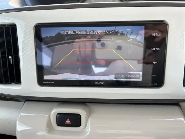 ダイハツ ムーヴ キャンバス G メイクアップ SA Ⅲ 富山県 2018(平30)年 2.9万km ブラックマイカメタリック 〇社外ナビ/〇フルセグTV/〇バックカメラ/〇パワースライドドア（両側）/〇スマートアシスト3/・衝突回避支援ブレーキ機能/・衝突警報機能/。車線逸脱警報機能/・誤発進抑制制御機能/・先行車発進お知らせ機能/・オートハイビーム/〇LEDヘッドランプ/〇オートライト/〇オートエアコン/〇純正14インチフルホイールキャップ/〇シートヒーター/〇キーフリーシステム/〇禁煙車