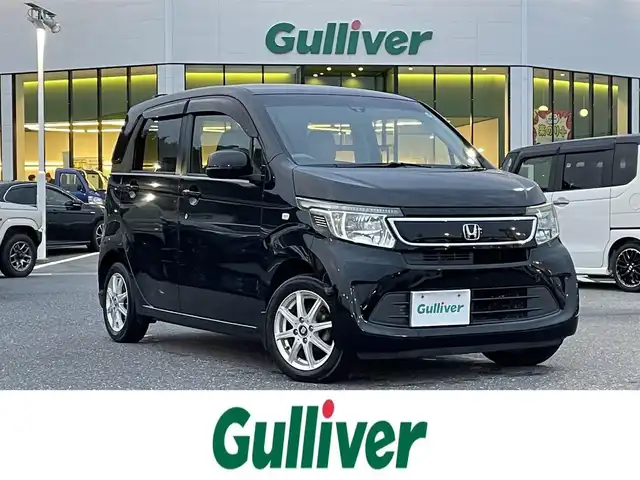 ホンダ Ｎ ＷＧＮ G Aパッケージ 島根県 2013(平25)年 10.9万km スマートブラック 登録時走行距離108742km/Gathersナビ【CD/DVD/TV/Bluetooth】/ワンセグテレビ/バックカメラ/衝突軽減ブレーキ/プッシュスタート/スマートキー(スペアスマート×1)/キセノンライト/オートライト/ステアリングスイッチ/ウインカーミラー/ETC/社外AW/冬タイヤ4本積込