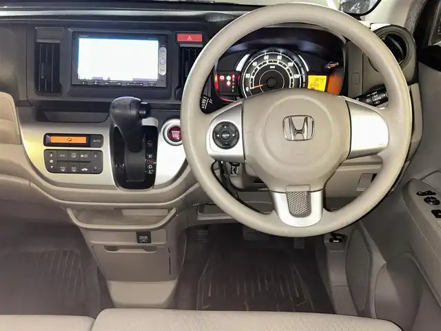 ホンダ Ｎ ＷＧＮ G Aパッケージ 島根県 2013(平25)年 10.9万km スマートブラック 登録時走行距離108742km/Gathersナビ【CD/DVD/TV/Bluetooth】/ワンセグテレビ/バックカメラ/衝突軽減ブレーキ/プッシュスタート/スマートキー(スペアスマート×1)/キセノンライト/オートライト/ステアリングスイッチ/ウインカーミラー/ETC/社外AW/冬タイヤ4本積込