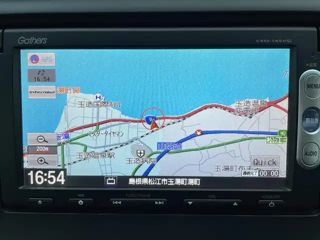 ホンダ Ｎ ＷＧＮ G Aパッケージ 島根県 2013(平25)年 10.9万km スマートブラック 登録時走行距離108742km/Gathersナビ【CD/DVD/TV/Bluetooth】/ワンセグテレビ/バックカメラ/衝突軽減ブレーキ/プッシュスタート/スマートキー(スペアスマート×1)/キセノンライト/オートライト/ステアリングスイッチ/ウインカーミラー/ETC/社外AW/冬タイヤ4本積込