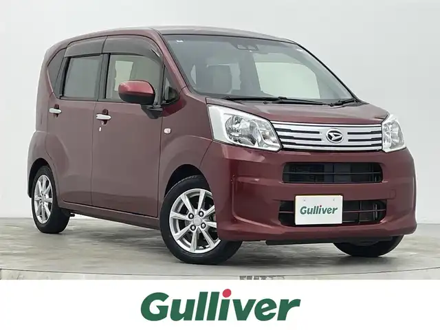 ダイハツ ムーヴ X SAⅢ 宮城県 2018(平30)年 1.7万km ファイアークォーツレッドM 純正ナビ　/バックモニター　/フルセグＴＶ　/衝突軽減ブレーキ　/車線逸脱警報　/オートハイビーム　/ナビ連動ドライブレコーダー　/ＥＴＣ　/スマートキー　/シートヒーター　/オートライト /フルオートエアコン /電動格納ミラー/禁煙車