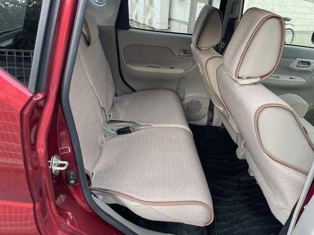 ダイハツ ムーヴ X SAⅢ 宮城県 2018(平30)年 1.7万km ファイアークォーツレッドM ワンオーナー/純正SDナビ/　DTV/CD/DVD/BT/USB/SDREC/【KSZN-W68D】/バックカメラ/オートライト/オートハイビーム/運席シートヒーター/純正ナビ連動ドライブレコーダー/アイドリングストップ/ETC/スマートキー/スペアキー