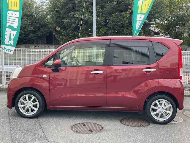 ダイハツ ムーヴ X SAⅢ 宮城県 2018(平30)年 1.7万km ファイアークォーツレッドM ワンオーナー/純正SDナビ/　DTV/CD/DVD/BT/USB/SDREC/【KSZN-W68D】/バックカメラ/オートライト/オートハイビーム/運席シートヒーター/純正ナビ連動ドライブレコーダー/アイドリングストップ/ETC/スマートキー/スペアキー