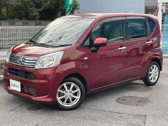 ダイハツ ムーヴ X SAⅢ 宮城県 2018(平30)年 1.7万km ファイアークォーツレッドM ワンオーナー/純正SDナビ/　DTV/CD/DVD/BT/USB/SDREC/【KSZN-W68D】/バックカメラ/オートライト/オートハイビーム/運席シートヒーター/純正ナビ連動ドライブレコーダー/アイドリングストップ/ETC/スマートキー/スペアキー