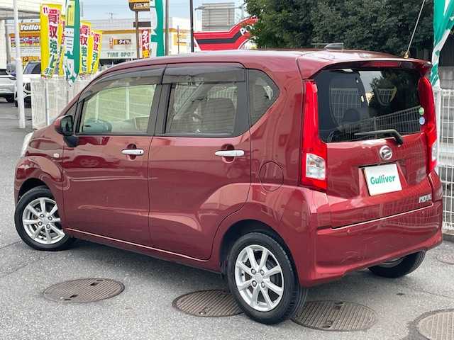 ダイハツ ムーヴ X SAⅢ 宮城県 2018(平30)年 1.7万km ファイアークォーツレッドM ワンオーナー/純正SDナビ/　DTV/CD/DVD/BT/USB/SDREC/【KSZN-W68D】/バックカメラ/オートライト/オートハイビーム/運席シートヒーター/純正ナビ連動ドライブレコーダー/アイドリングストップ/ETC/スマートキー/スペアキー