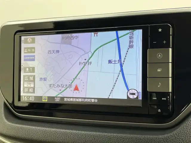 ダイハツ ムーヴ X SAⅢ 宮城県 2018(平30)年 1.7万km ファイアークォーツレッドM 純正ナビ　/バックモニター　/フルセグＴＶ　/衝突軽減ブレーキ　/車線逸脱警報　/オートハイビーム　/ナビ連動ドライブレコーダー　/ＥＴＣ　/スマートキー　/シートヒーター　/オートライト /フルオートエアコン /電動格納ミラー/禁煙車