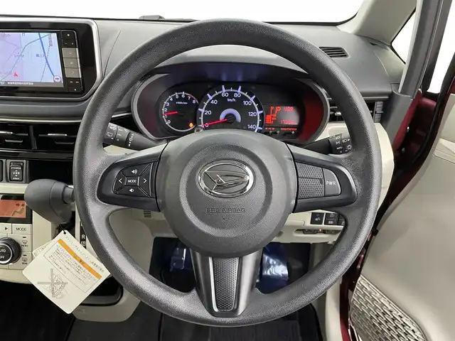 ダイハツ ムーヴ X SAⅢ 宮城県 2018(平30)年 1.7万km ファイアークォーツレッドM 純正ナビ　/バックモニター　/フルセグＴＶ　/衝突軽減ブレーキ　/車線逸脱警報　/オートハイビーム　/ナビ連動ドライブレコーダー　/ＥＴＣ　/スマートキー　/シートヒーター　/オートライト /フルオートエアコン /電動格納ミラー/禁煙車