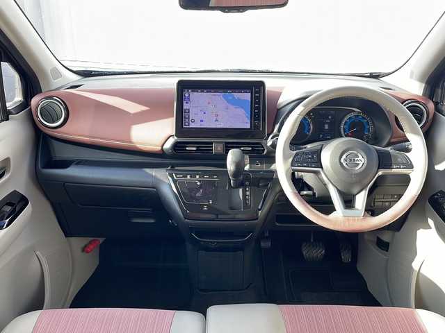 日産 デイズ ボレロ 三重県 2023(令5)年 2.8万km アッシュブラウンM 禁煙/純正9インチナビ/全方位カメラ/アラウンドビューモニター/前後ドラレコ/ETC/USB給電/前後クリアランスソナー/プリクラッシュ/オートライト/革巻きステア/ステアスイッチ/電動格納ミラー