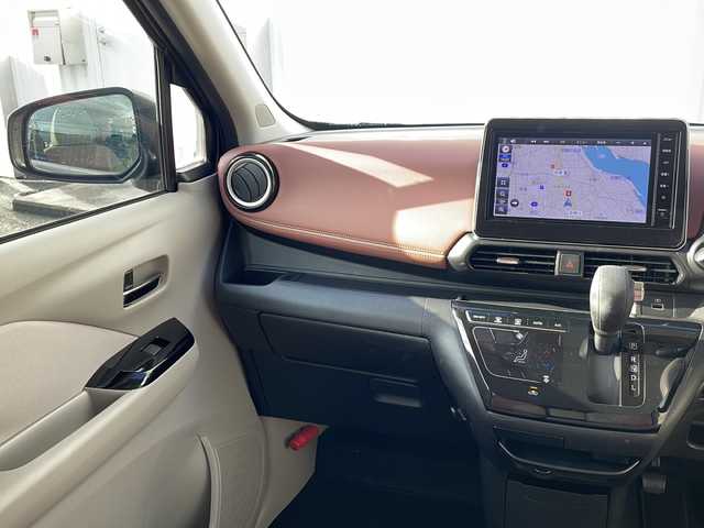 日産 デイズ ボレロ 三重県 2023(令5)年 2.8万km アッシュブラウンM 禁煙/純正9インチナビ/全方位カメラ/アラウンドビューモニター/前後ドラレコ/ETC/USB給電/前後クリアランスソナー/プリクラッシュ/オートライト/革巻きステア/ステアスイッチ/電動格納ミラー