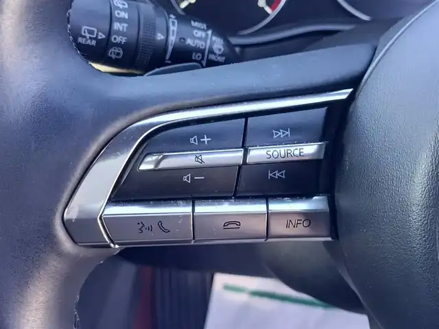 マツダ マツダ３ファストバック 20S 100周年特別記念車 宮崎県 2021(令3)年 4.4万km ソウルレッドクリスタルM 純正8.8型ナビ/フルセグTV/BOSEサウンドシステム/360度ビューモニター/ビルトインETC/レーダークルーズコントロール/前後パーキングセンサー/衝突被害軽減ブレーキ/車線逸脱防止支援システム/ブラインドスポットモニタリング/AT誤発進抑制/交通標識認識/ヘッドアップディスプレイ/LEDヘッドランプ/革巻きステアリング/ステアリングヒーター/パドルシフト/レッド革シート/前席シートヒーター/運転席パワーシート/純正18インチアルミホイール/スマートキー/プッシュエンジンスタート/禁煙車