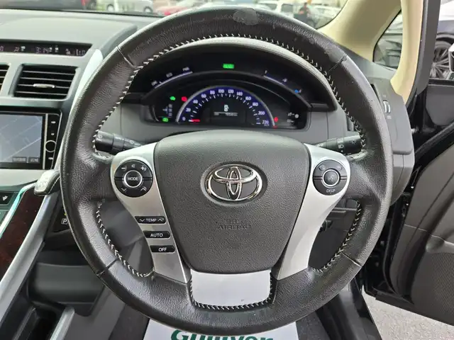 トヨタ ＳＡＩ S Cパッケージ 鹿児島県 2014(平26)年 7.7万km ブラック クルーズコントロール　/社外ＳＤナビ（ＮＨＺＤ－Ｗ６２Ｇ）　/バックカメラ　/ビルトインＥＴＣ　/フルセグテレビ　/Ｂｌｕｅｔｏｏｔｈオーディオ　/Ｄ＋Ｎ席パワーシート　/純正アルミホイール（１６インチ）/横滑り防止装置/プッシュスタート/スマートキー/エアバック(W+サイド)/カーテンエアバック