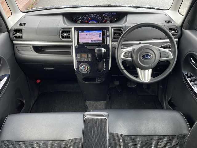 スバル シフォン カスタムRS リミテッド スマートアシスト 福島県 2017(平29)年 8.9万km 青 ワンオーナー 4WD 純正ナビ フルセグTV Bluetooth 衝突軽減ブレーキ 両側パワースライドドア シートヒーター ETC LEDヘッドライト フォグランプ オートライト スマートキー