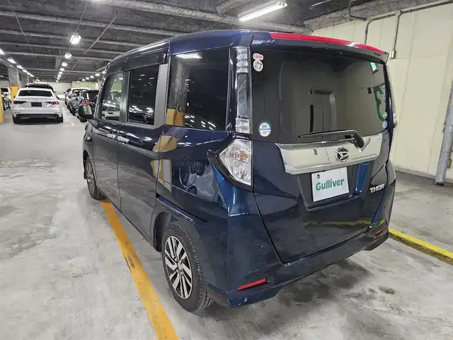 ダイハツ トール カスタムG SAⅡ 兵庫県 2017(平29)年 5.6万km レーザーブルークリスタルシャイン コンフォートパック/パノラマモニター/4WD/アルパインナビ/フルセグTV/両側パワースライドドア/ビルトインETC/クルーズコントロール/スマートアシストII/・衝突被害軽減ブレーキ/・車線逸脱警報/・誤発進抑制機能/LEDヘッドランプ/革巻きステアリング/ステアリングスイッチ/前席シートヒーター/純正14インチアルミホイール/スマートキー/プッシュエンジンスタート/禁煙車