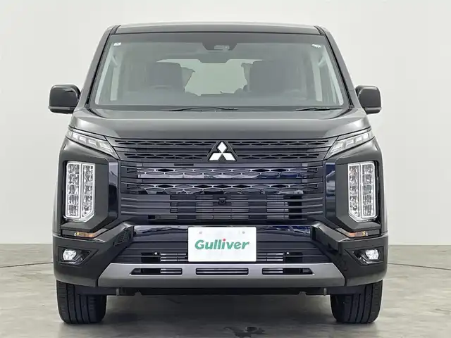 三菱 デリカＤ：５ シャモニー 群馬県 2025(令7)年 0.1万km未満 グレーⅡ 登録済未使用車　全方位カメラ　両側パワースライドドア　パワーバックドア　レーダークルーズコントロール　ＢＳＭ　ＬＥＤライト　ＡＨＢ　シートヒーター　純正１８インチＡＷ　ステアリングヒーター　スマートキ