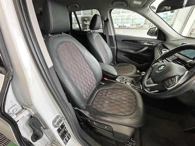 ＢＭＷ Ｘ１ xDrive 18d xライン 宮城県 2018(平30)年 9.7万km ミネラルホワイト ワンオーナー/4WD/ルーフレール/メーカーHDDナビ/バックカメラ/パワーバックドア/シートヒーター/純正アルミ夏タイヤR18/社外アルミ冬タイヤR17/純正フロアマット/ETC/ドライブレコーダー/コーナーセンサー/ダブル・サイドエアバッグ/パーキングアシスト/レーンアシスト/プッシュスタート/取扱説明書/保証書
