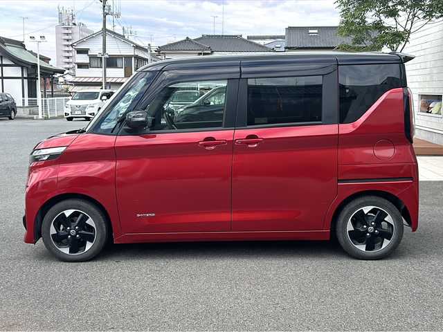 日産 ルークス ハイウェイスター X 福島県 2020(令2)年 9.1万km スパークリングレッド/ブラック （株）IDOMが運営する【じしゃロンいわき店】の/自社ローン専用車両になります。/こちらは現金またはオートローンご利用時の価格です。/自社ローンご希望の方は別途その旨お申し付けください//バックカメラ/片側パワースライドドア/LEDヘッドライト/CD/ハンズフリーオートスライドドア