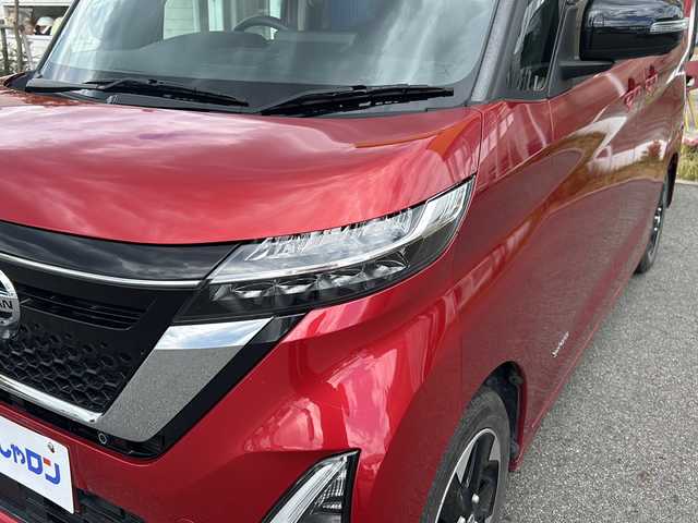 日産 ルークス ハイウェイスター X 福島県 2020(令2)年 9.1万km スパークリングレッド/ブラック （株）IDOMが運営する【じしゃロンいわき店】の/自社ローン専用車両になります。/こちらは現金またはオートローンご利用時の価格です。/自社ローンご希望の方は別途その旨お申し付けください//バックカメラ/片側パワースライドドア/LEDヘッドライト/CD/ハンズフリーオートスライドドア